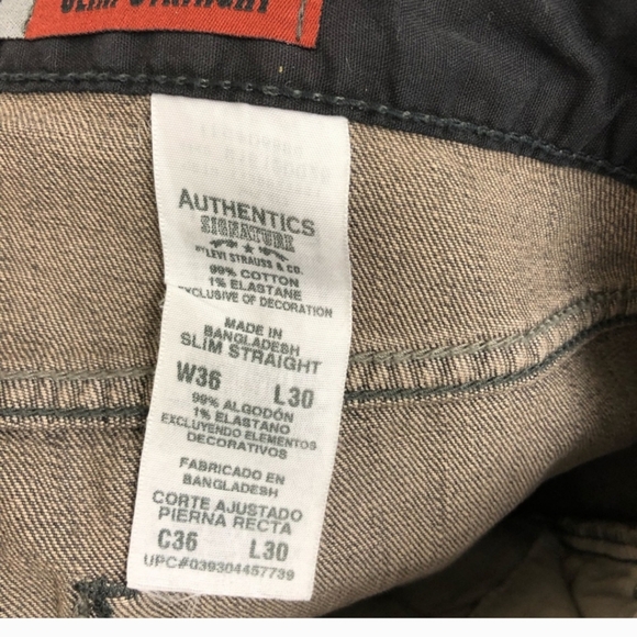 New with tags Vintage Authentics slim straight men's pants size W40 L30 - Picture 9 of 9